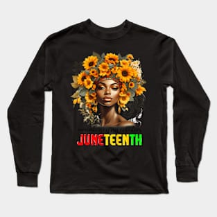 Remembering My Ancestors Juneteenth 1865 Women Long Sleeve T-Shirt